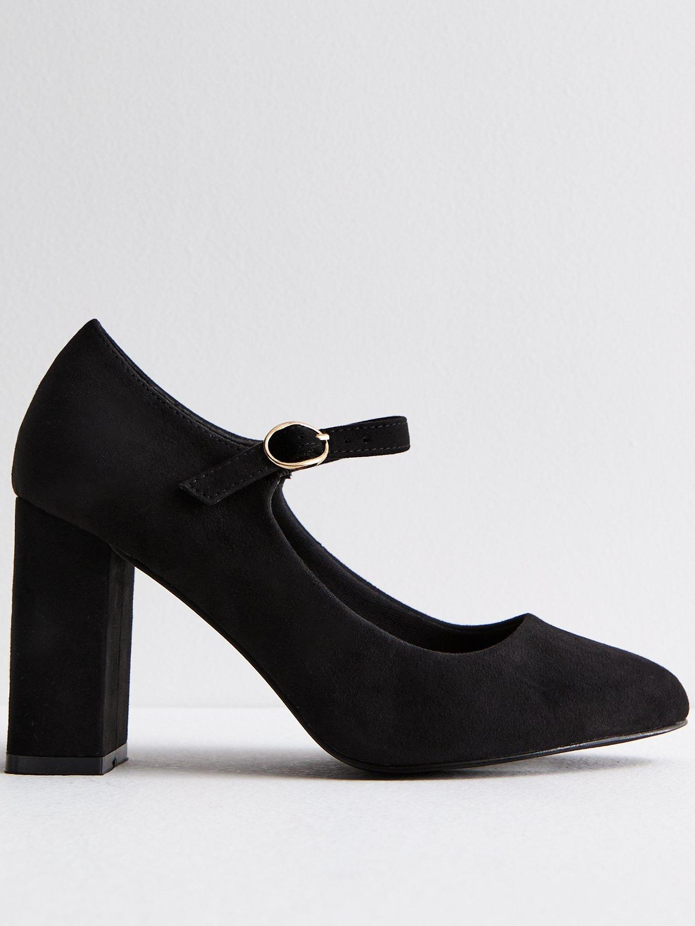 New look black suede shoes clearance