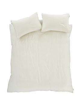 Product photograph of Content By Terence Conran Relaxed Cotton Linen Duvet Set - Ks from very.co.uk