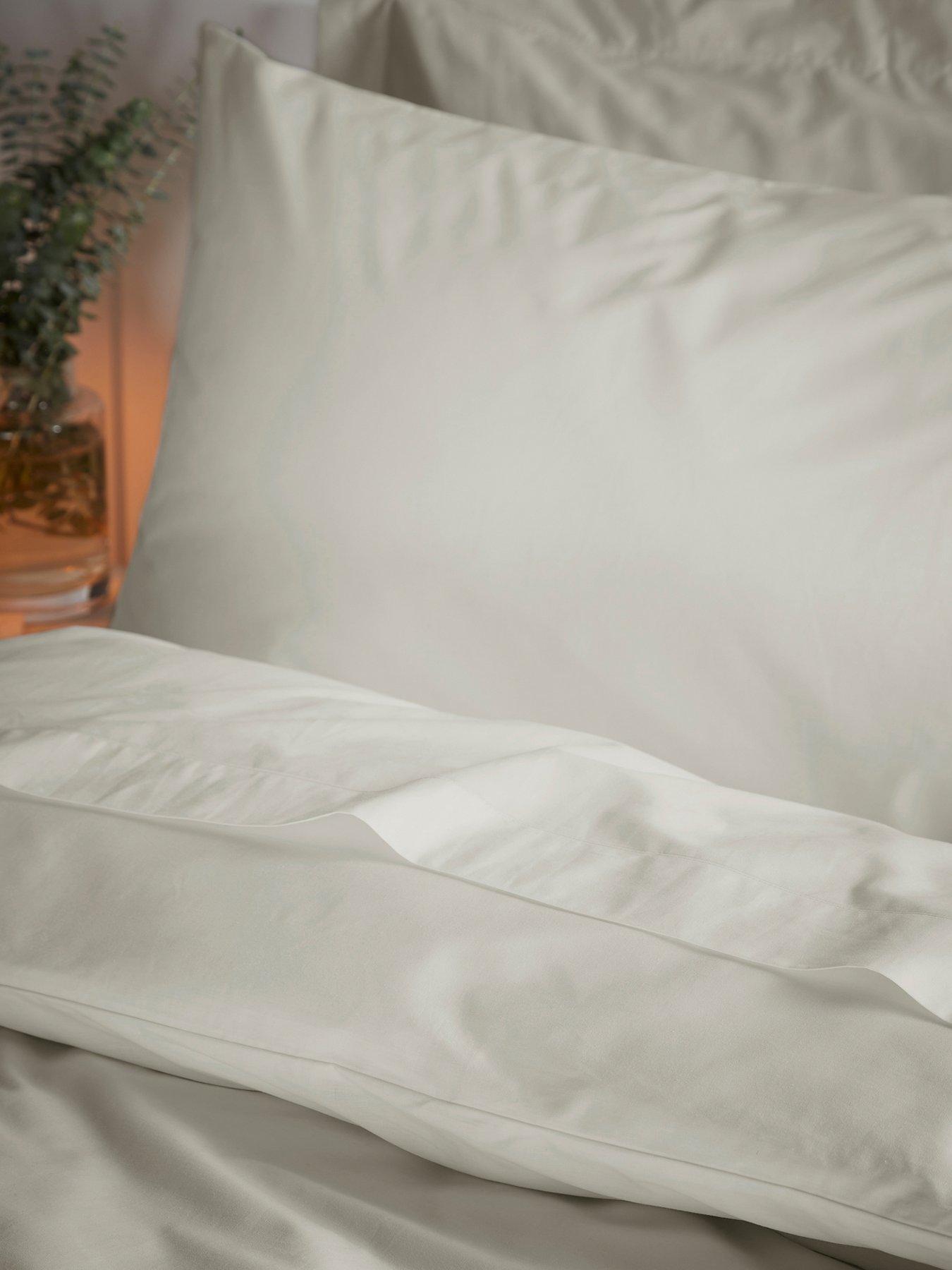 Bianca 200 Thread Count Standard Pillowcase Pair - Natural