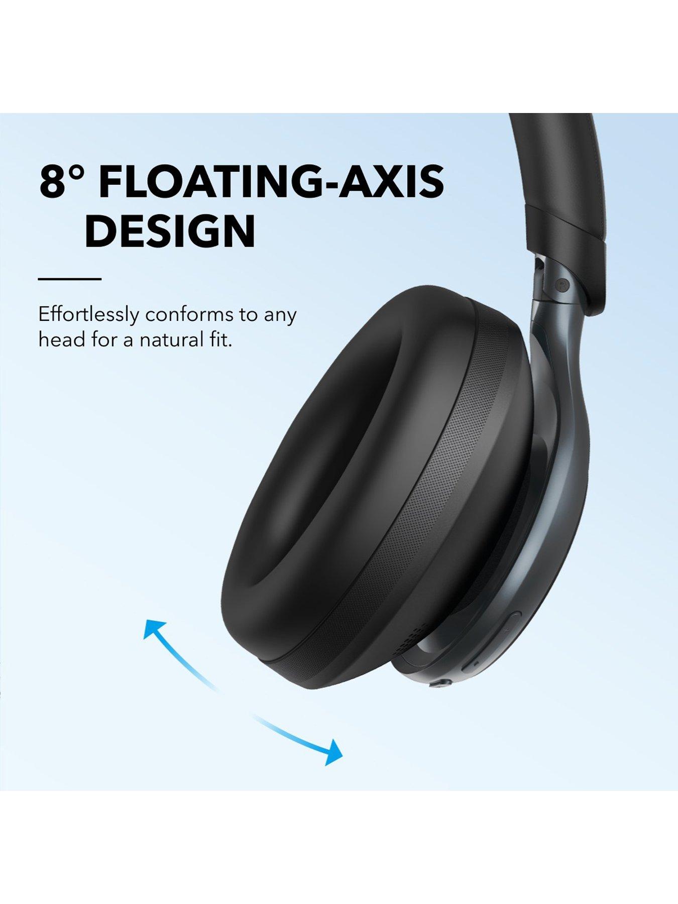 Image 6 of 8 of Soundcore by Anker- Space One - Adaptive Active Noise Cancelling On Ear Headphones