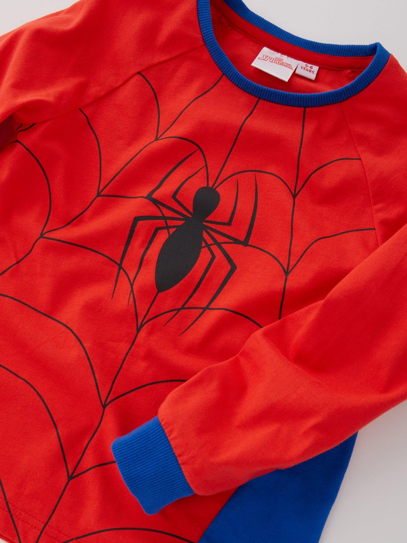 Spiderman Pyjama Set Blue Very