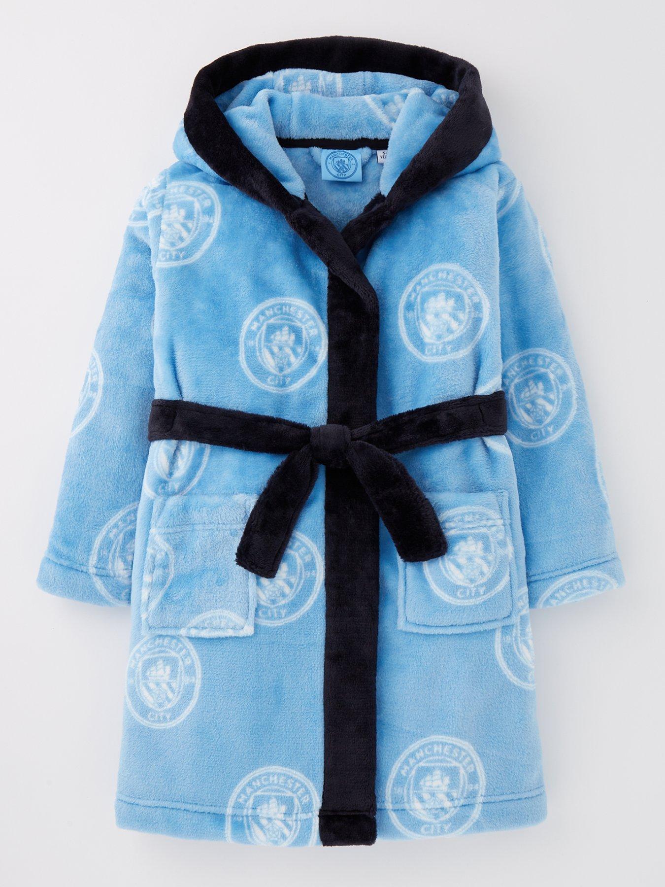 Football Dressing Gown Blue