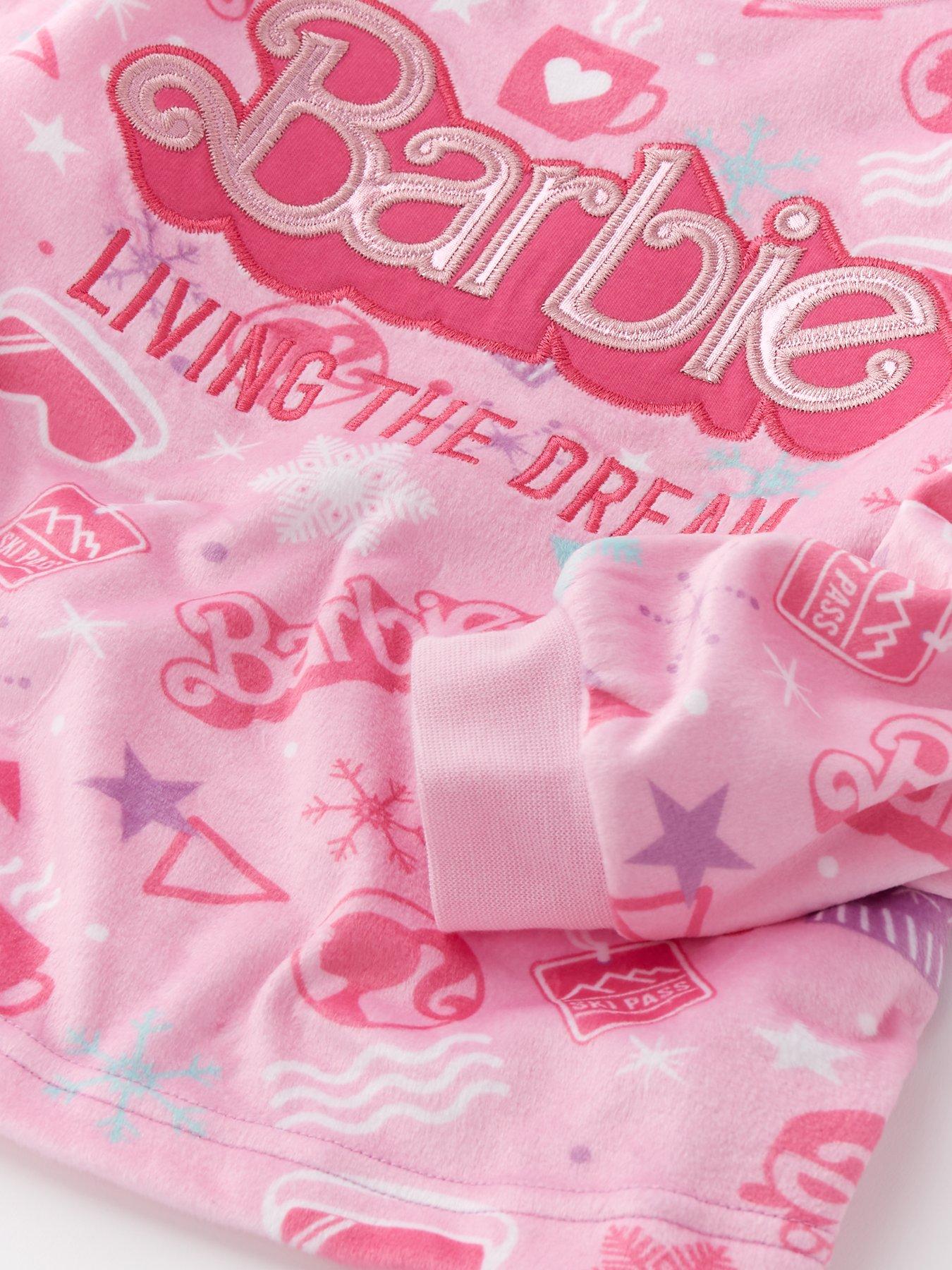 Image 5 of 5 of Barbie Girls Barbie Family Christmas Pyjama - Pink