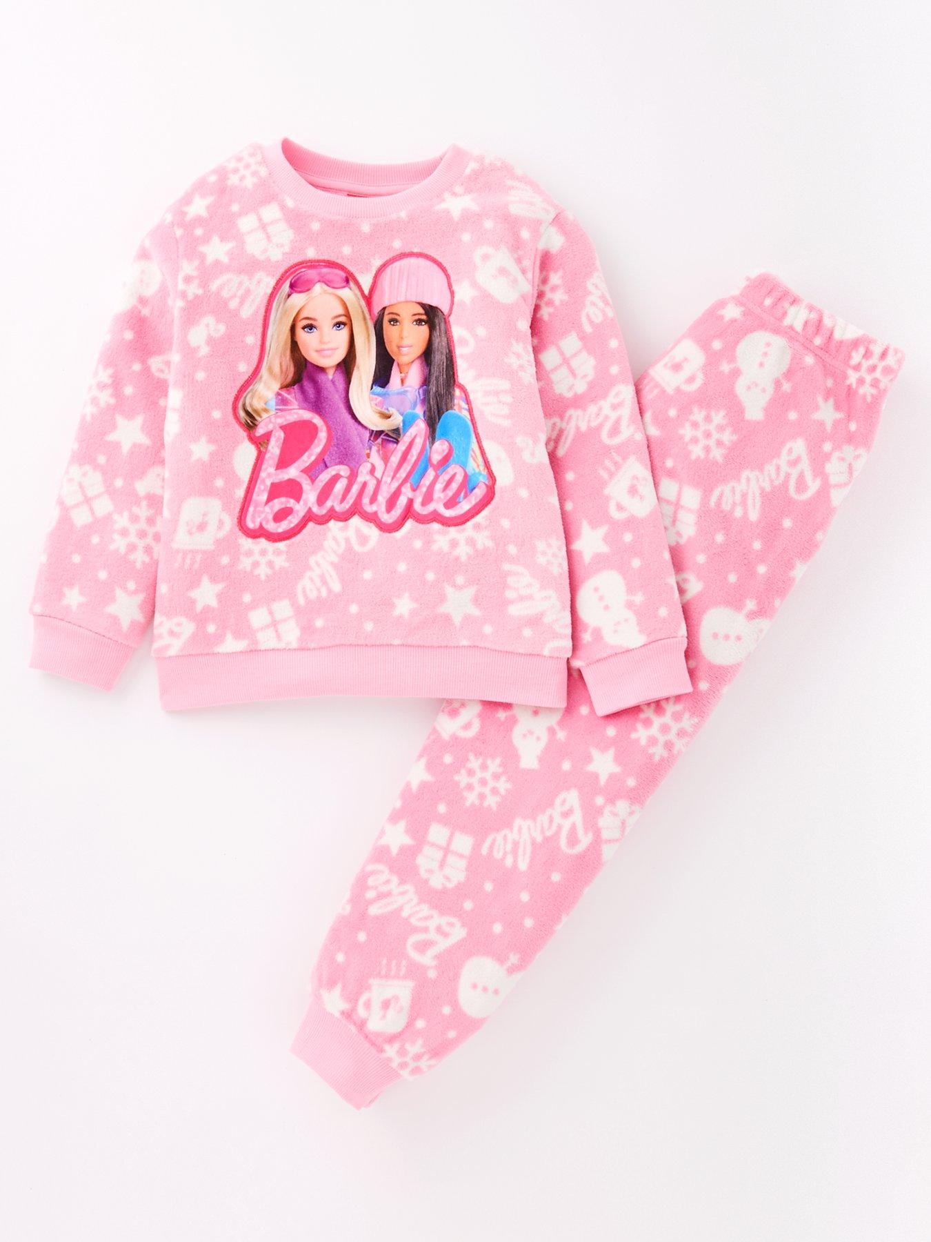 Barbie PJs Girls Pyjamas Nightwear Very