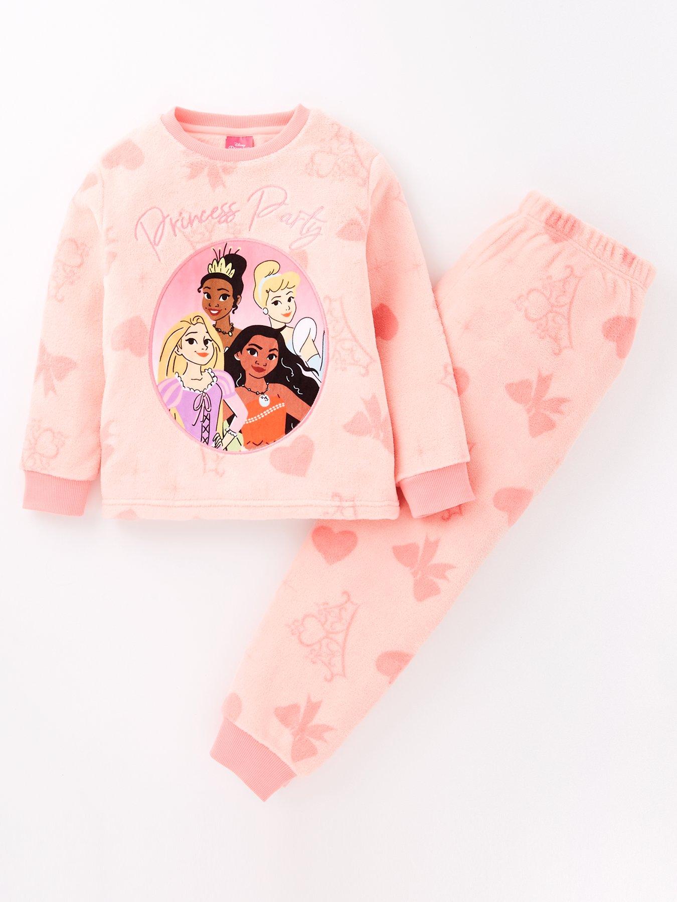 Disney Princess All Over Print Supersoft Fleece Pyjamas Very
