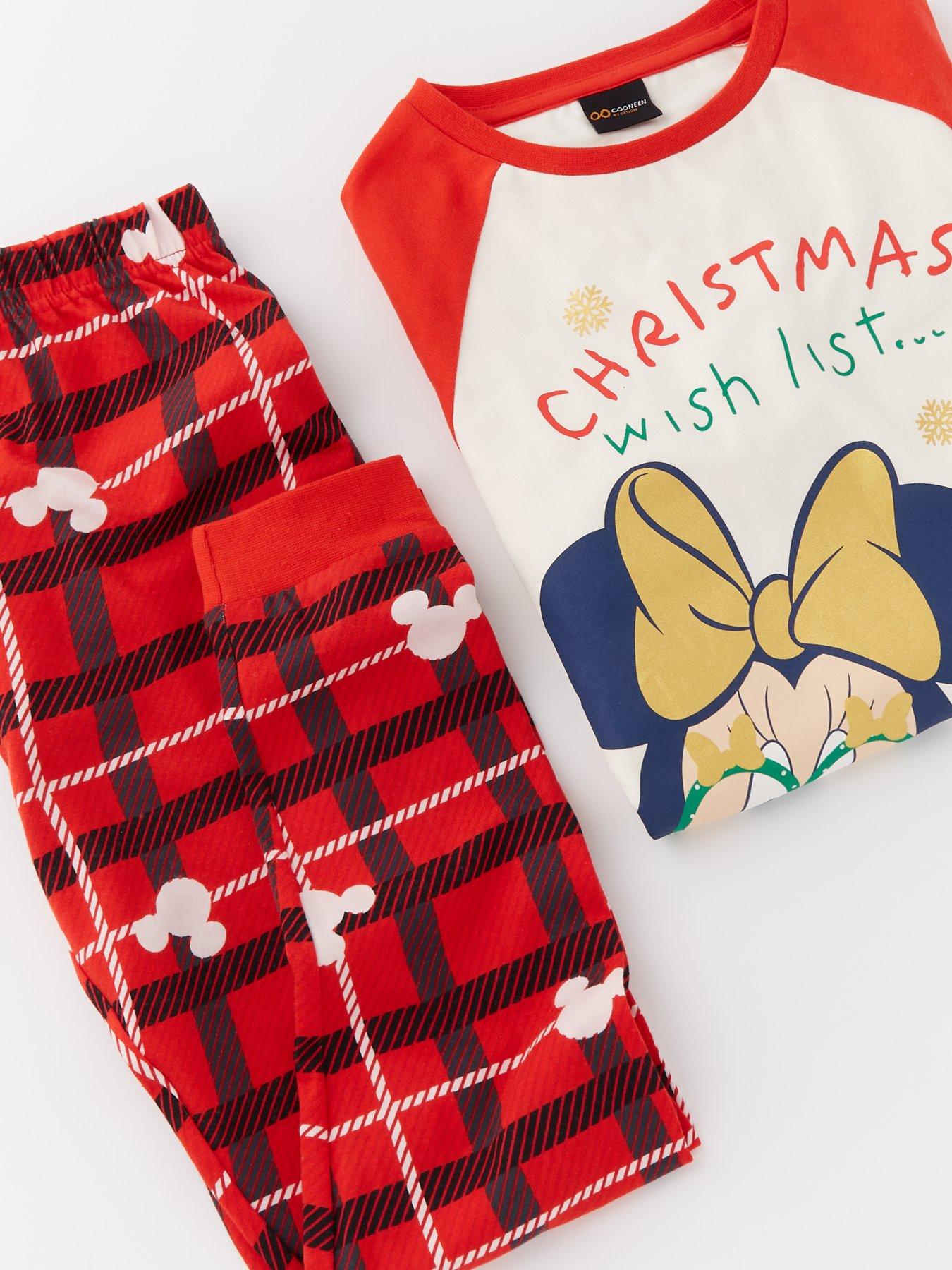 Minnie Mouse Mickey Christmas Pjs Minnie Mouse Disney Minnie Mouse