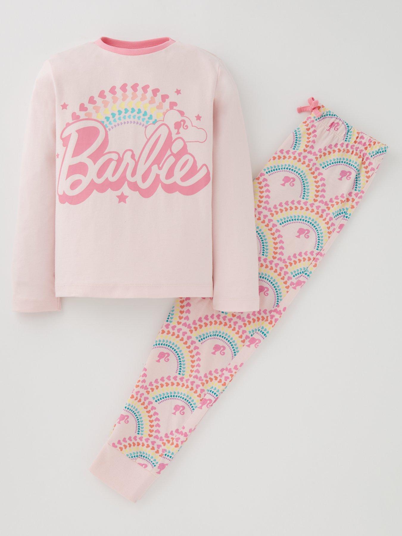 Barbie PJs Girls Pyjamas Nightwear Very
