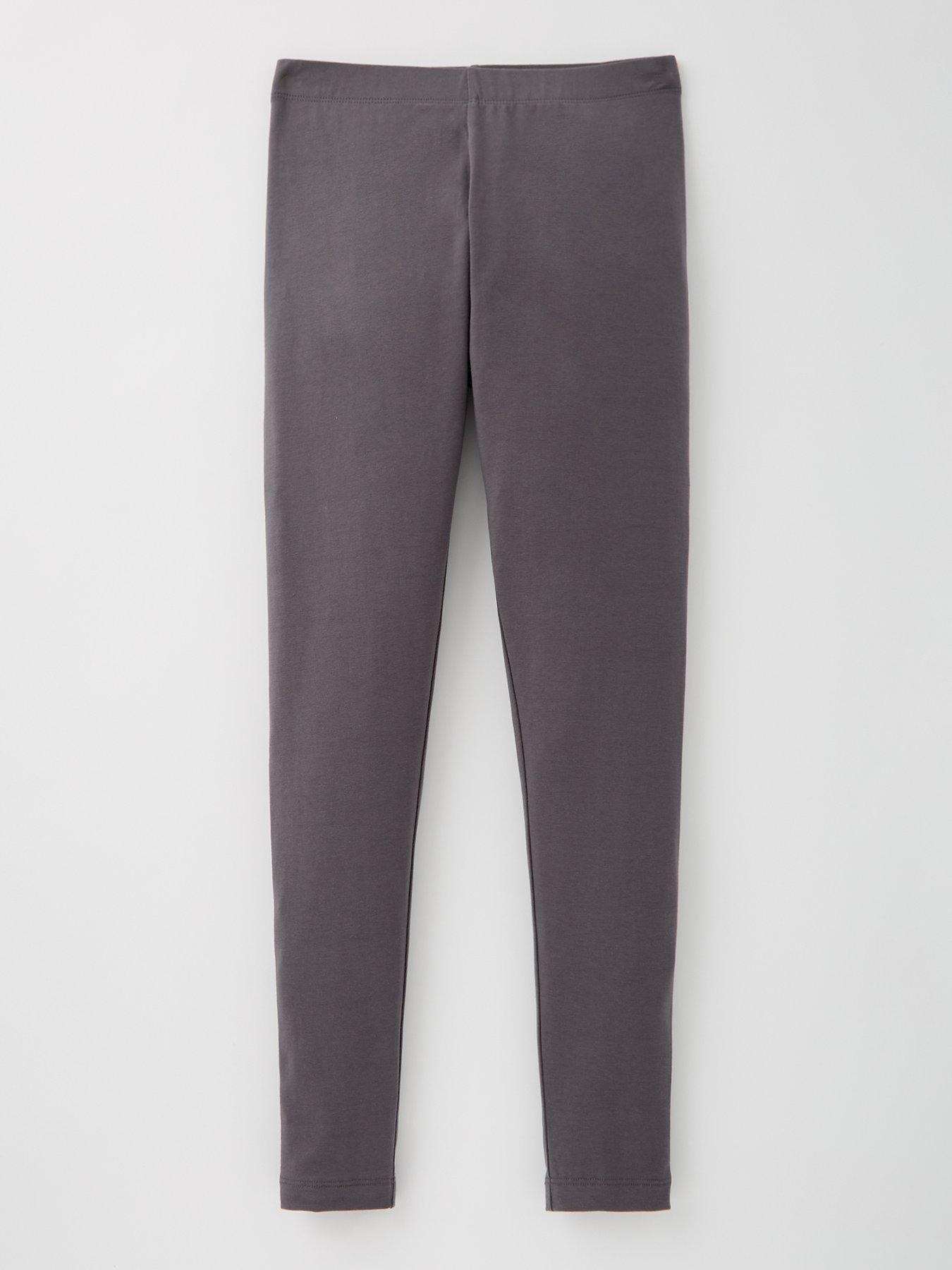 undefined Girls Single Leggings - Grey
