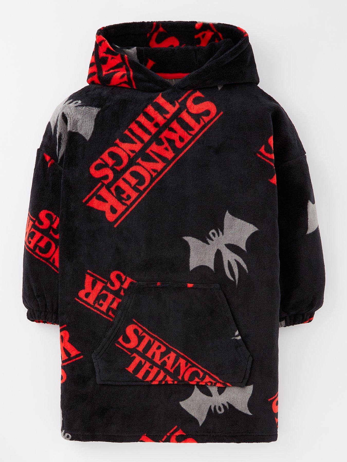 Stranger things red hoodie deals