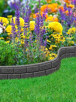 Product photograph of Primeur 9cm Ultra Curve Bricks 6 Pack- Grey from very.co.uk
