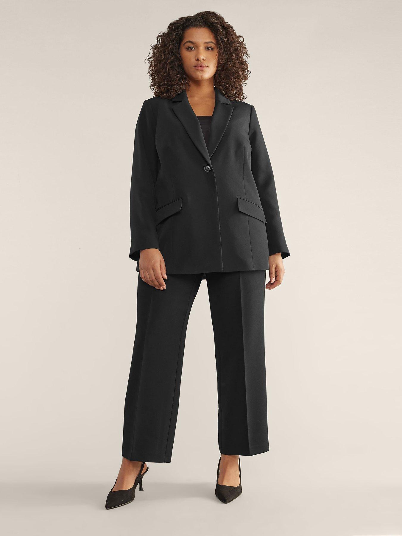 Image 3 of 4 of Evans Edge To Edge Blazer Black