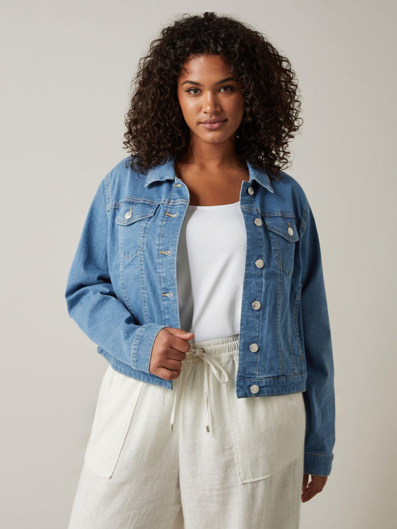 Neu Evans Denim Mittelblau Gerades Bein Jeans Hose Übergröße W28