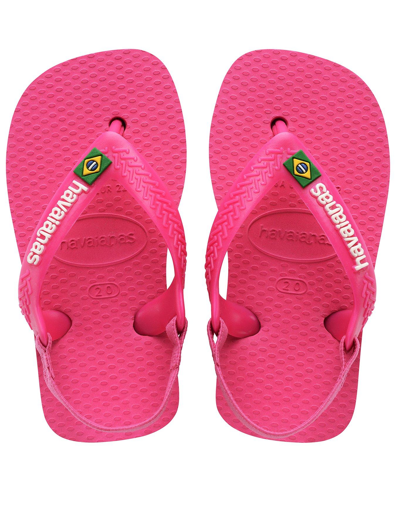 undefined Baby Brasil Logo Flip Flop Sandal