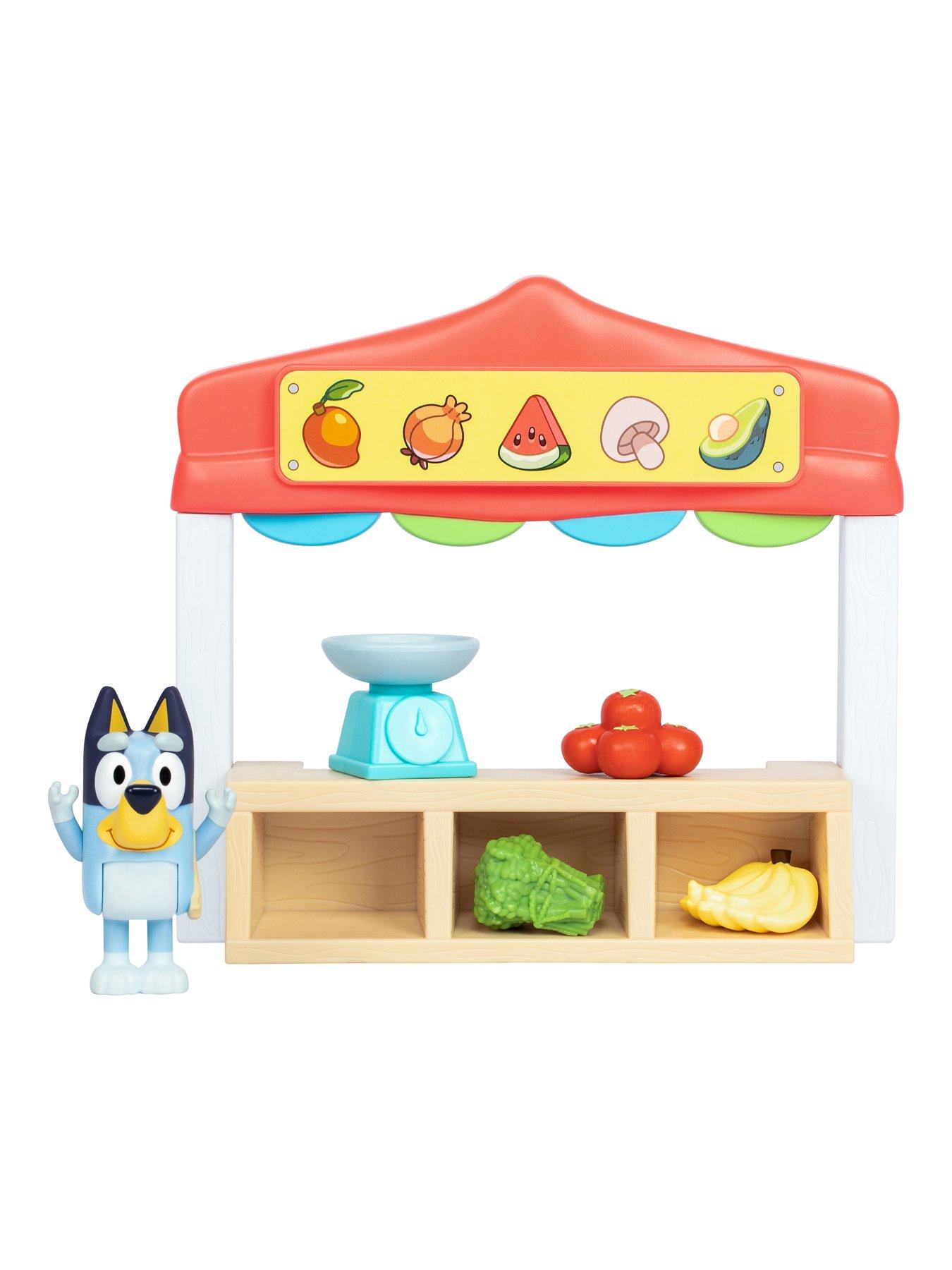 Image 2 of 6 of Bluey Farmers Market Playset, Create Your Own Farmers Market