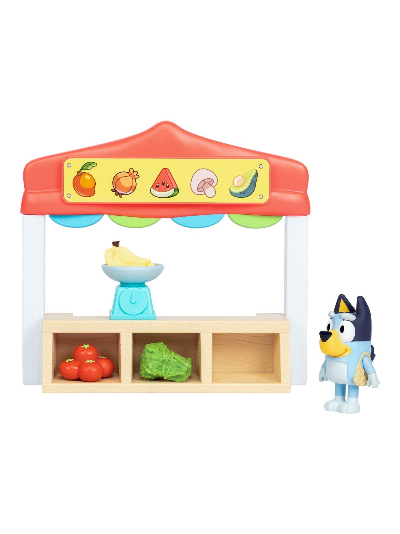 Image 4 of 6 of Bluey Farmers Market Playset, Create Your Own Farmers Market