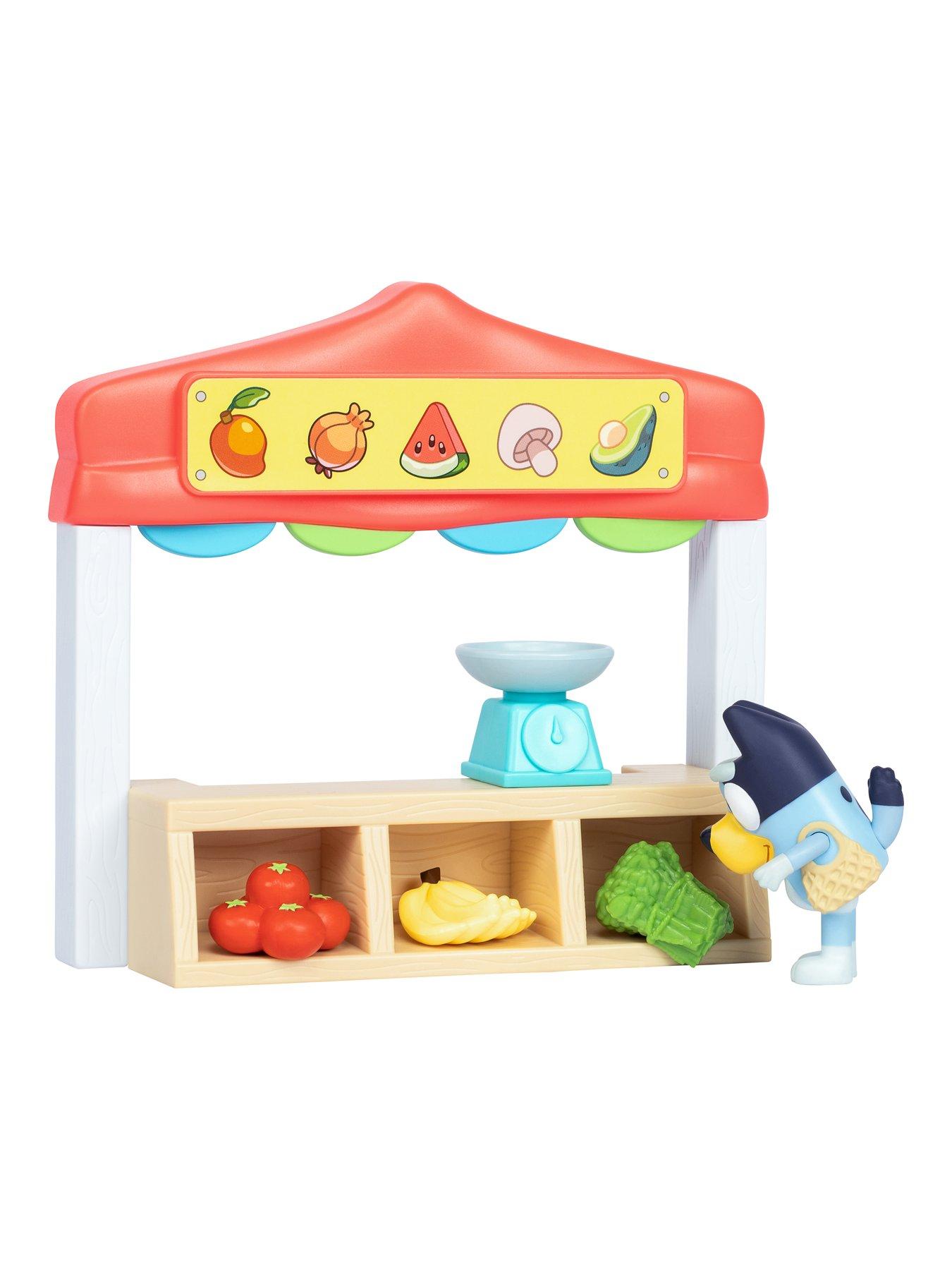 Image 5 of 6 of Bluey Farmers Market Playset, Create Your Own Farmers Market