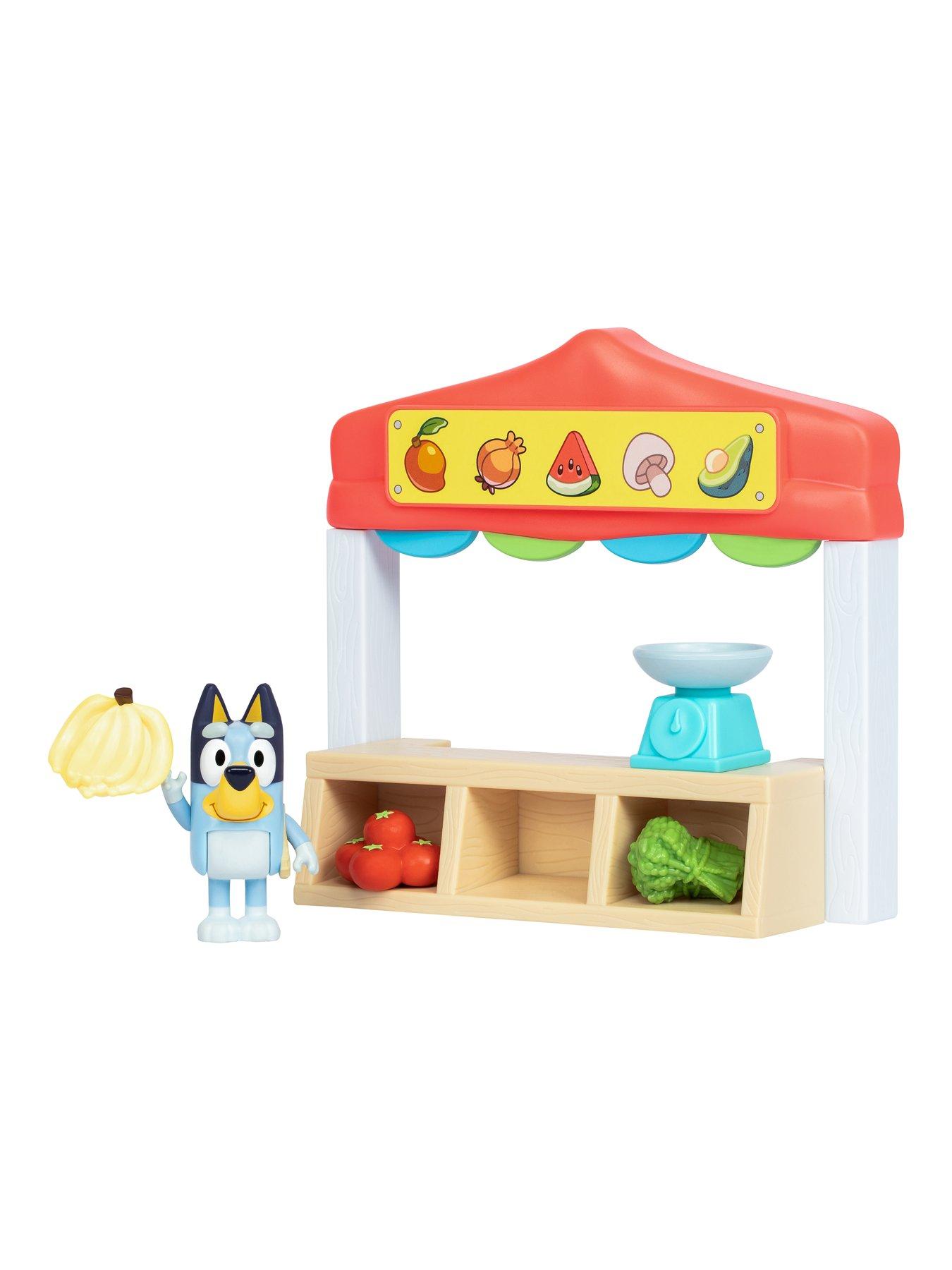 Image 6 of 6 of Bluey Farmers Market Playset, Create Your Own Farmers Market