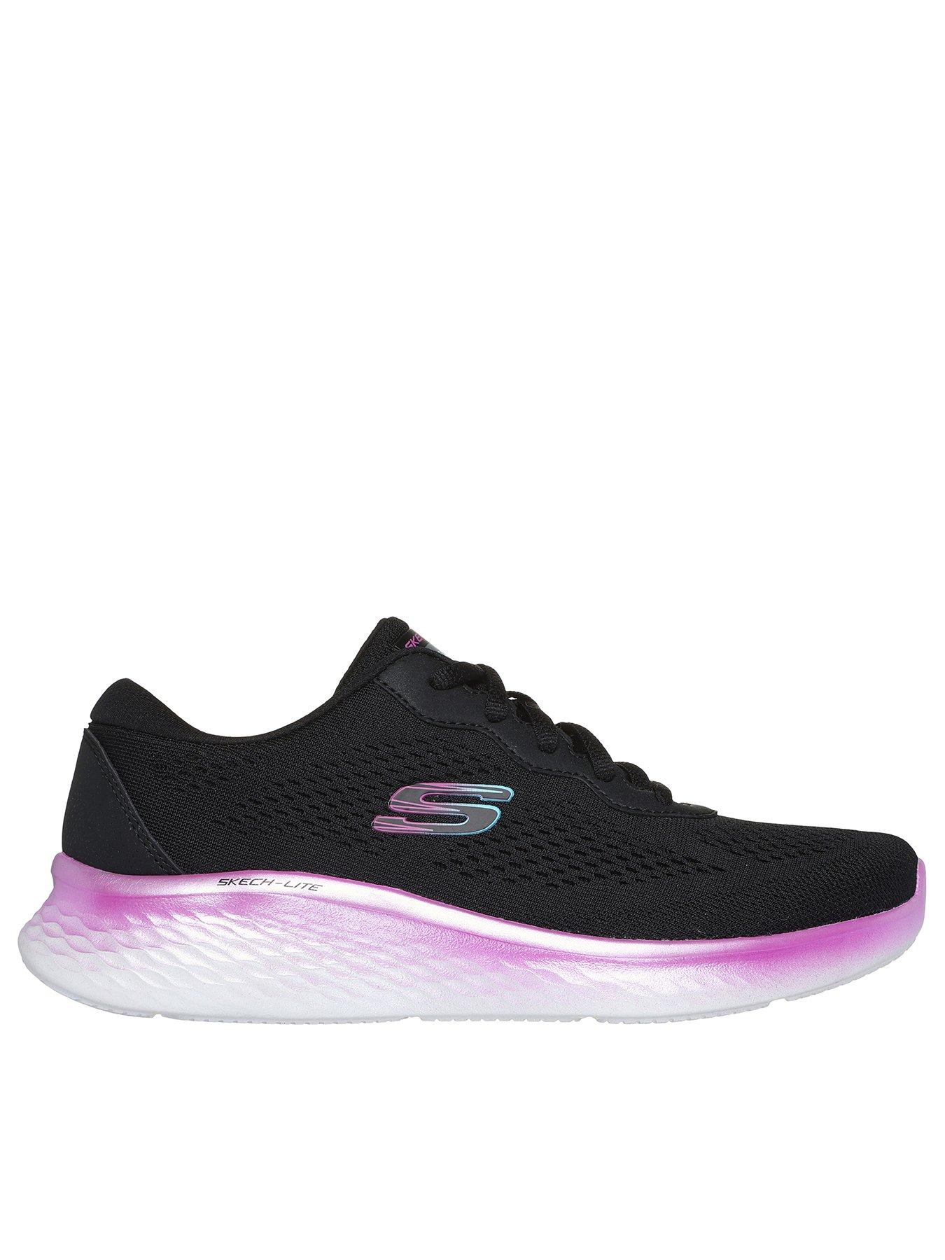 Skechers Squad SR Workwear Slip Resistant Trainers - Black | Very.co.uk