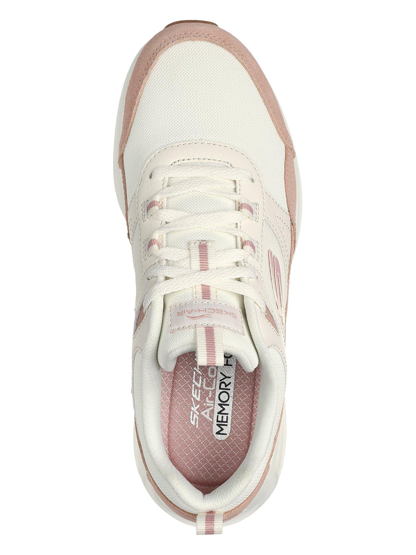 Skechers Pink Skech-Air Court Trainers