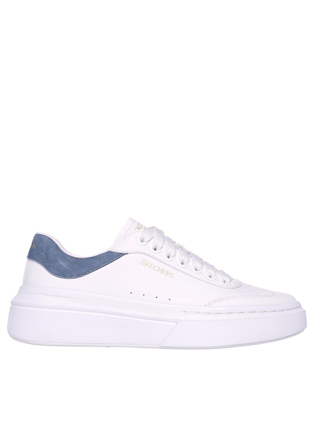 undefined Cordova Classic Best Behaviour Duraleather Lace Ups Trainers - White
