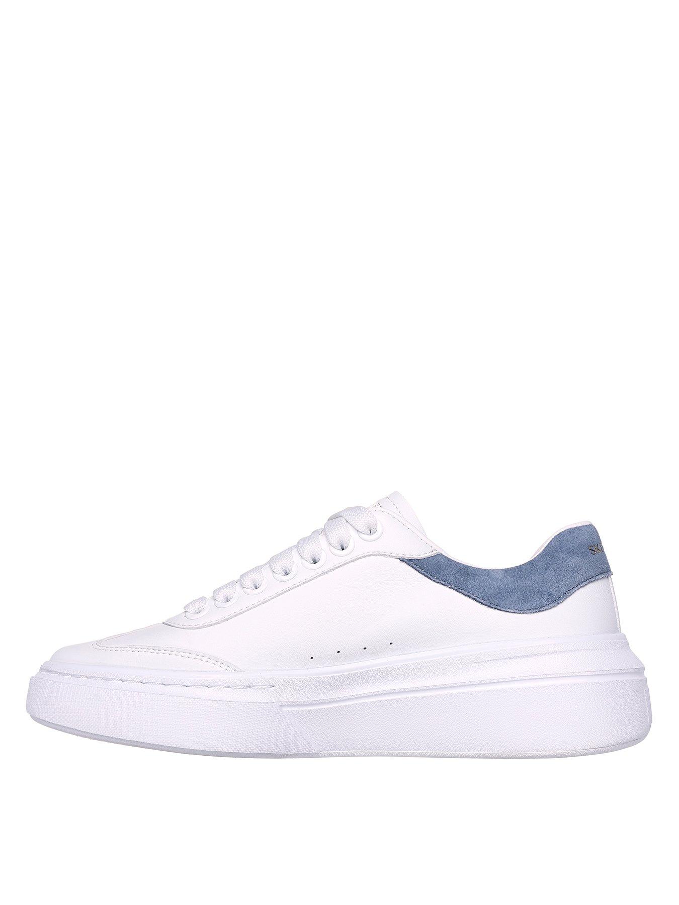 Skechers Cordova Classic Best Behaviour Duraleather Lace Ups Trainers ...