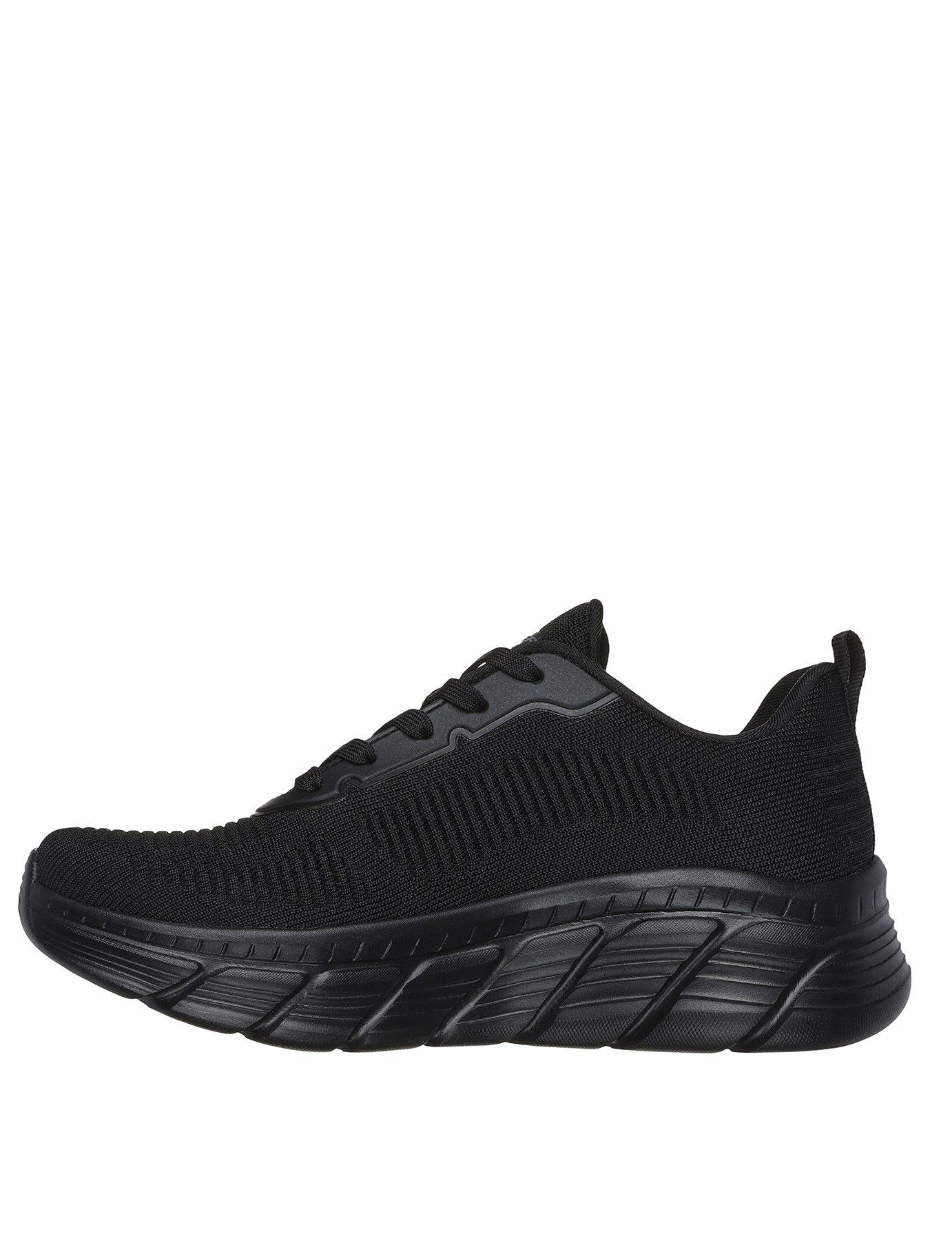 Image 2 of 5 of Skechers Bobs B Flex Hi Flying Lace-up Trainer - Black
