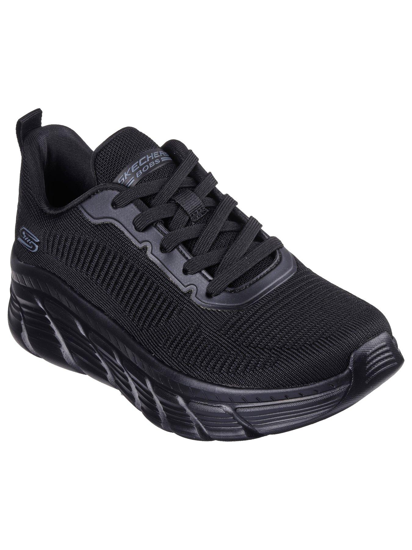 Image 5 of 5 of Skechers Bobs B Flex Hi Flying Lace-up Trainer - Black