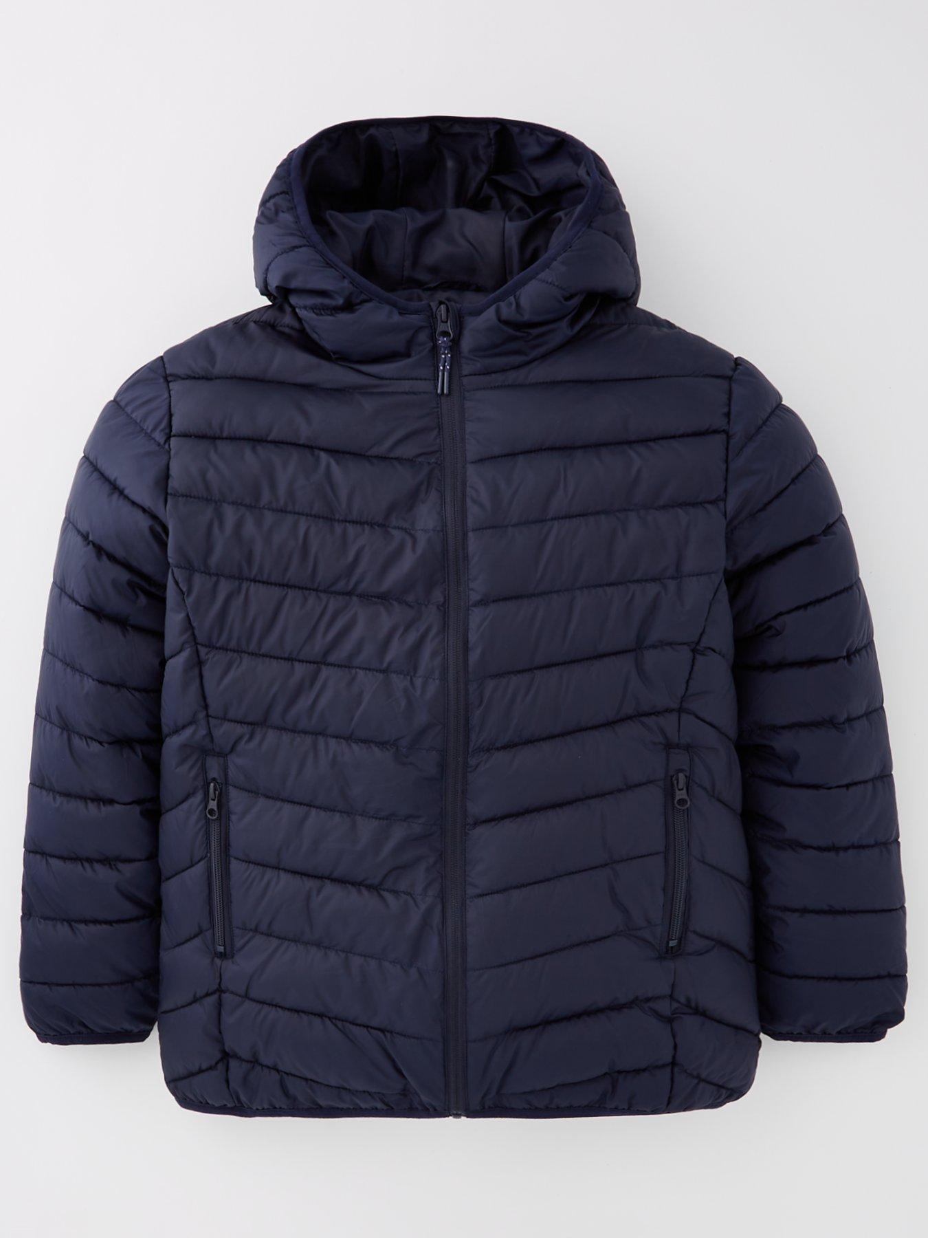 undefined Boys Padded Coat - Navy