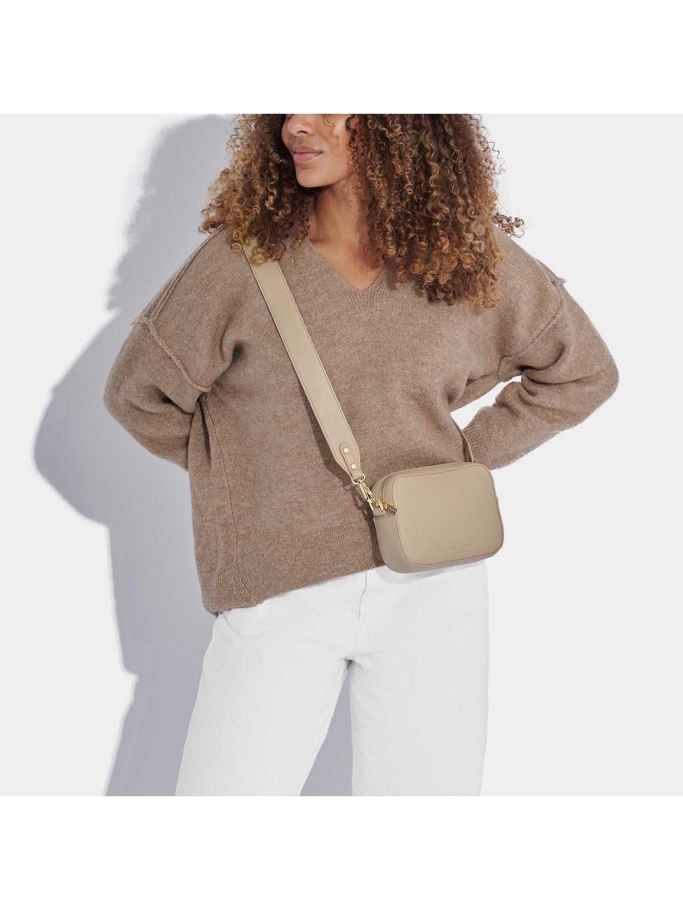 Image 3 of 4 of Katie Loxton Zana Mini Crossbody Bag In Light Taupe