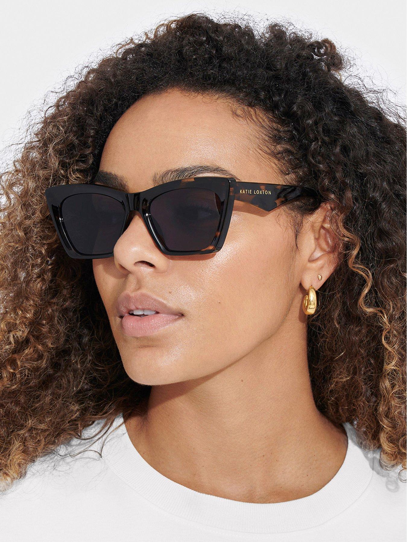 Image 1 of 5 of Katie Loxton Morocco Sunglasses In Dark Tortoiseshell