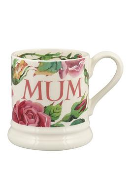 Product photograph of Emma Bridgewater Roses All My Life Mum 1 2 Pint Mug from very.co.uk