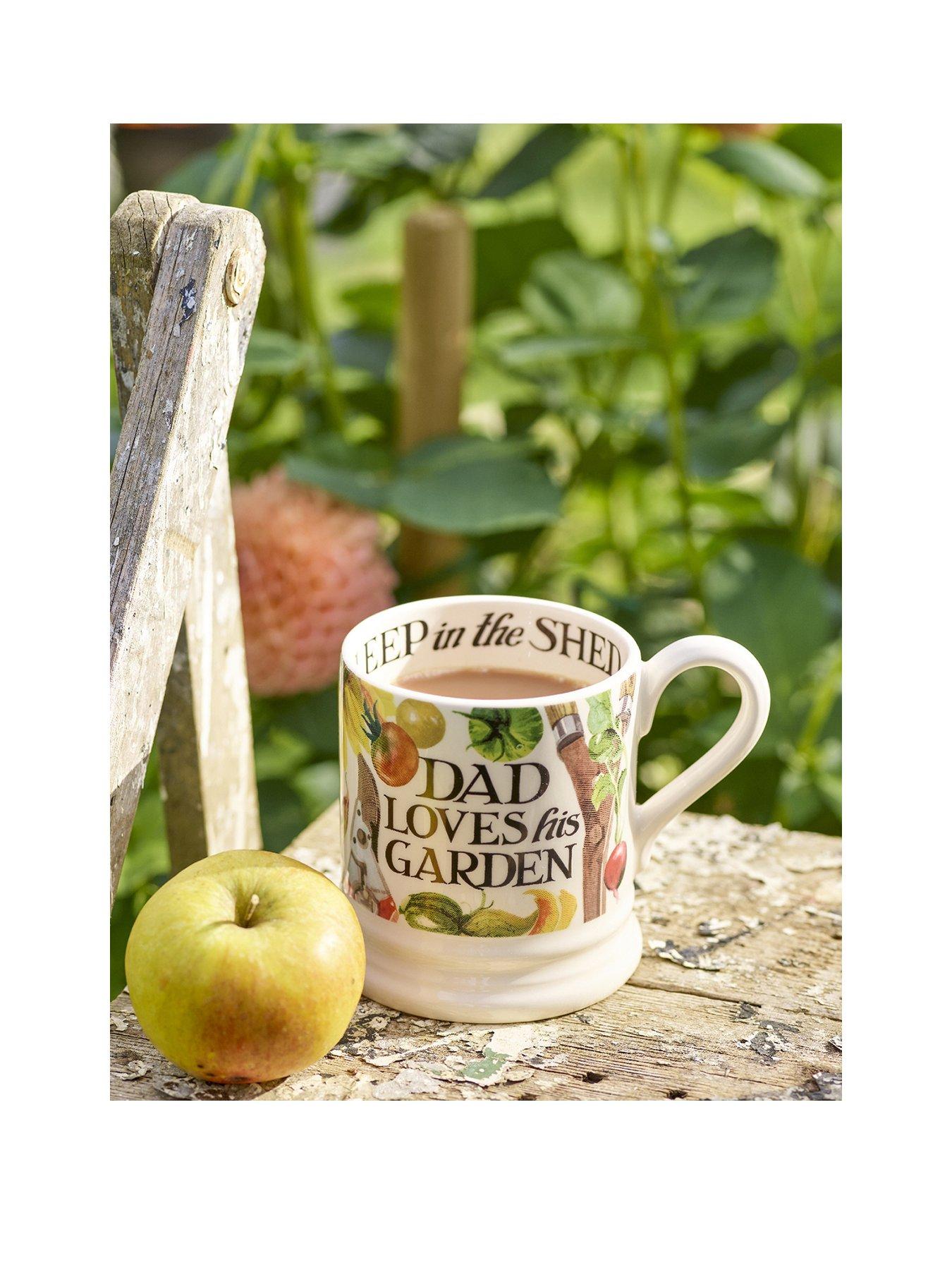 Product photograph of Emma Bridgewater Dad Loves His Garden 1 2 Pint Mug from very.co.uk
