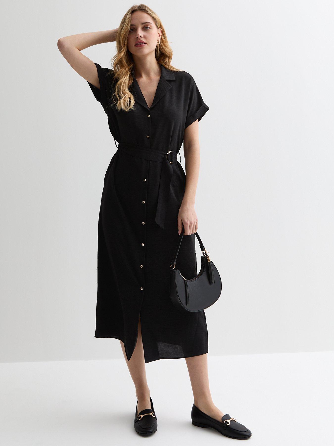 Shirt dress with sleeves online