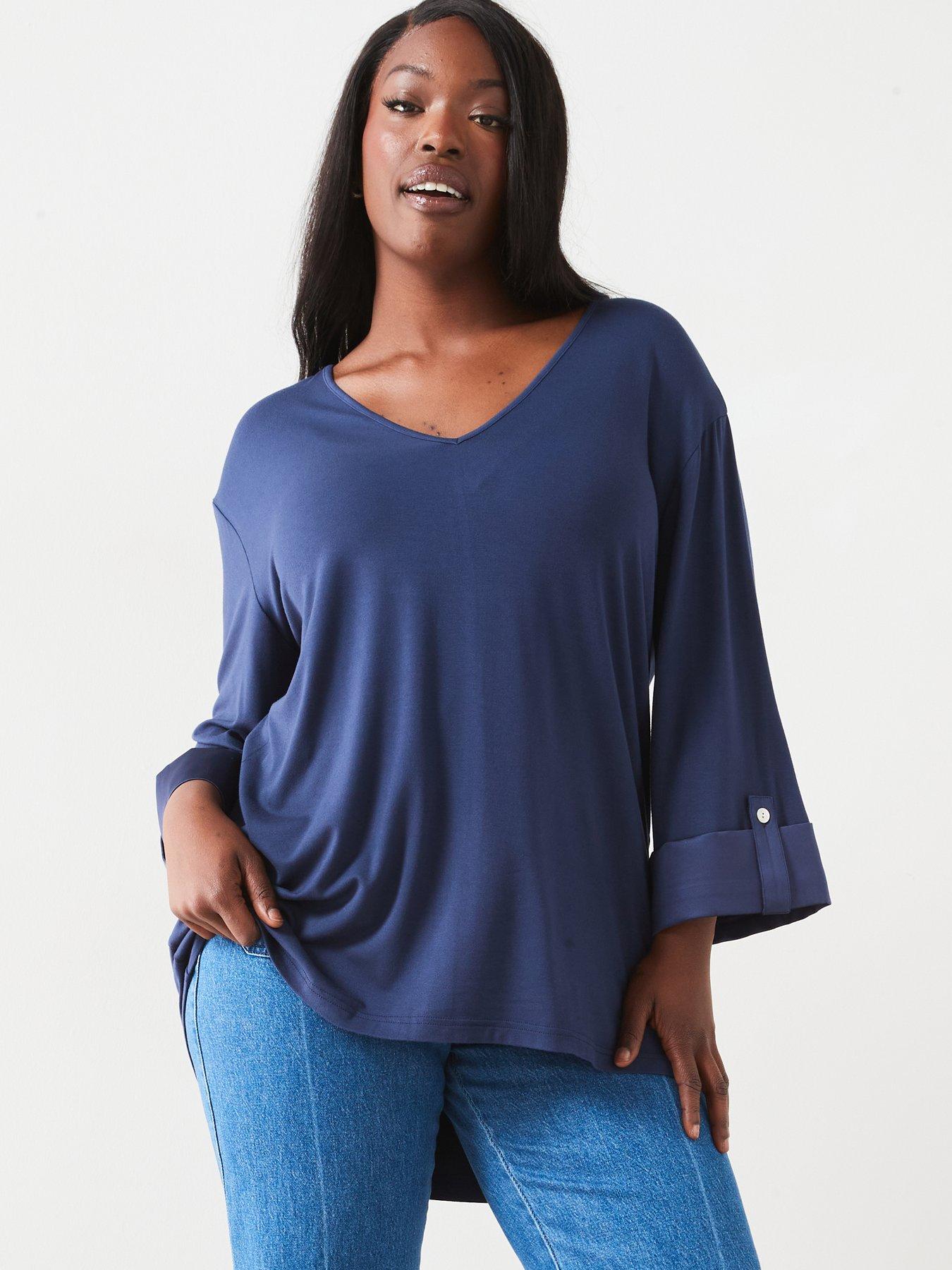 Women's plus size casual tops sale
