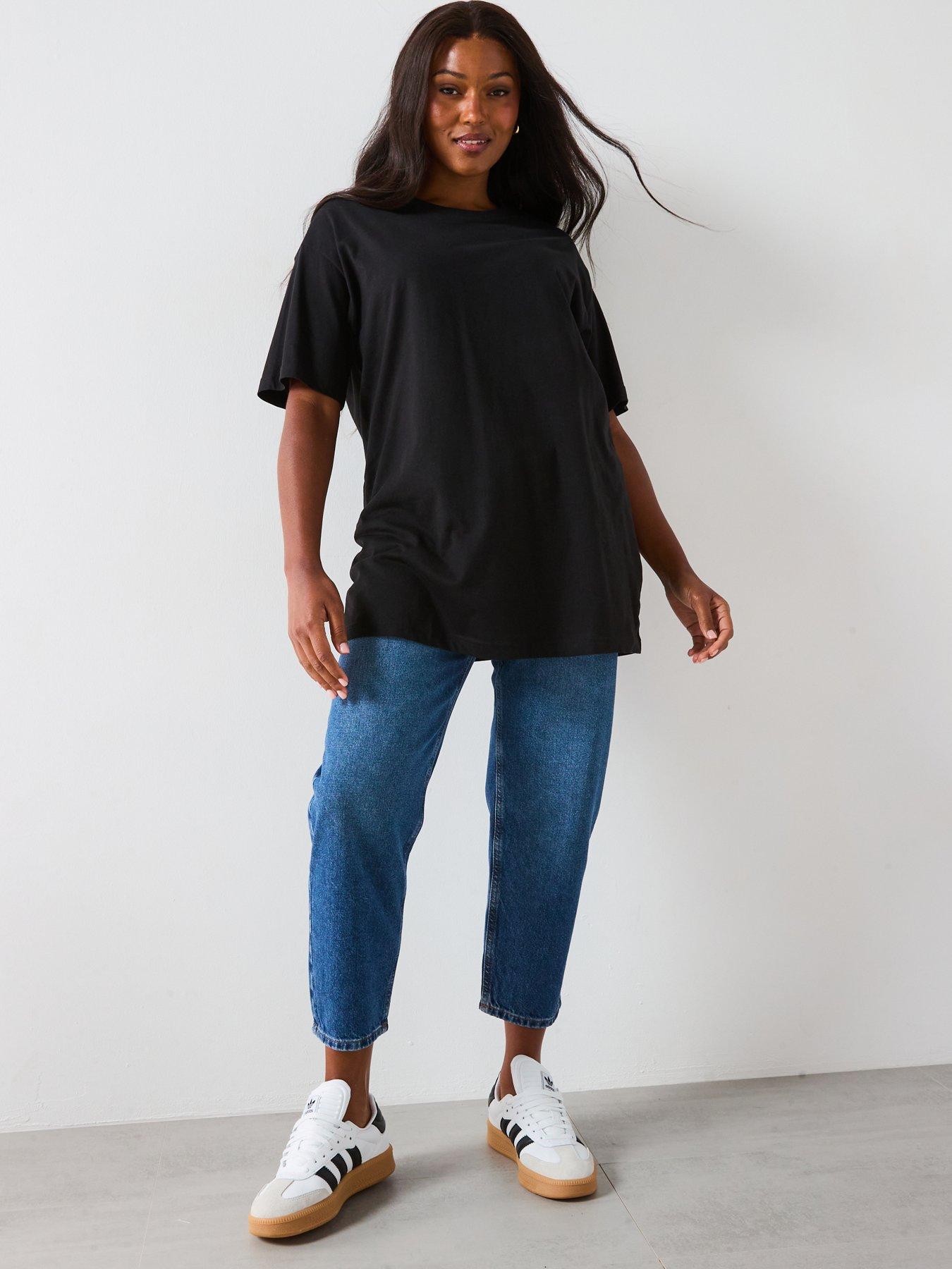 Clothes Baggy T Shirt With Skinny Jeans Oversized Shirts Tommy