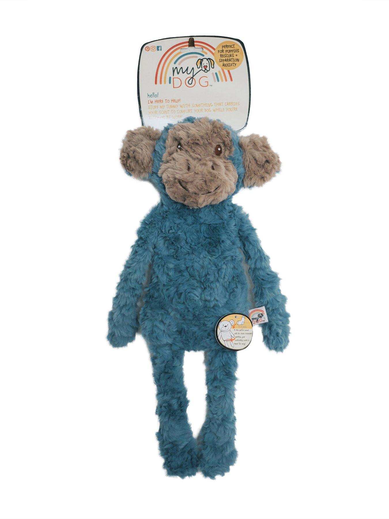 Product photograph of Rosewood Monkey Anti-anxiety Plush Dog Toy from very.co.uk