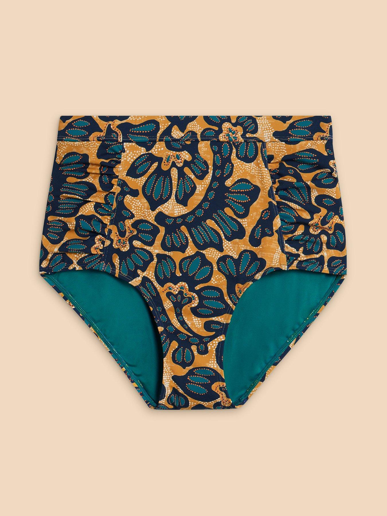 Image 4 of 6 of White Stuff Verity High Waist Bottom - Yellow