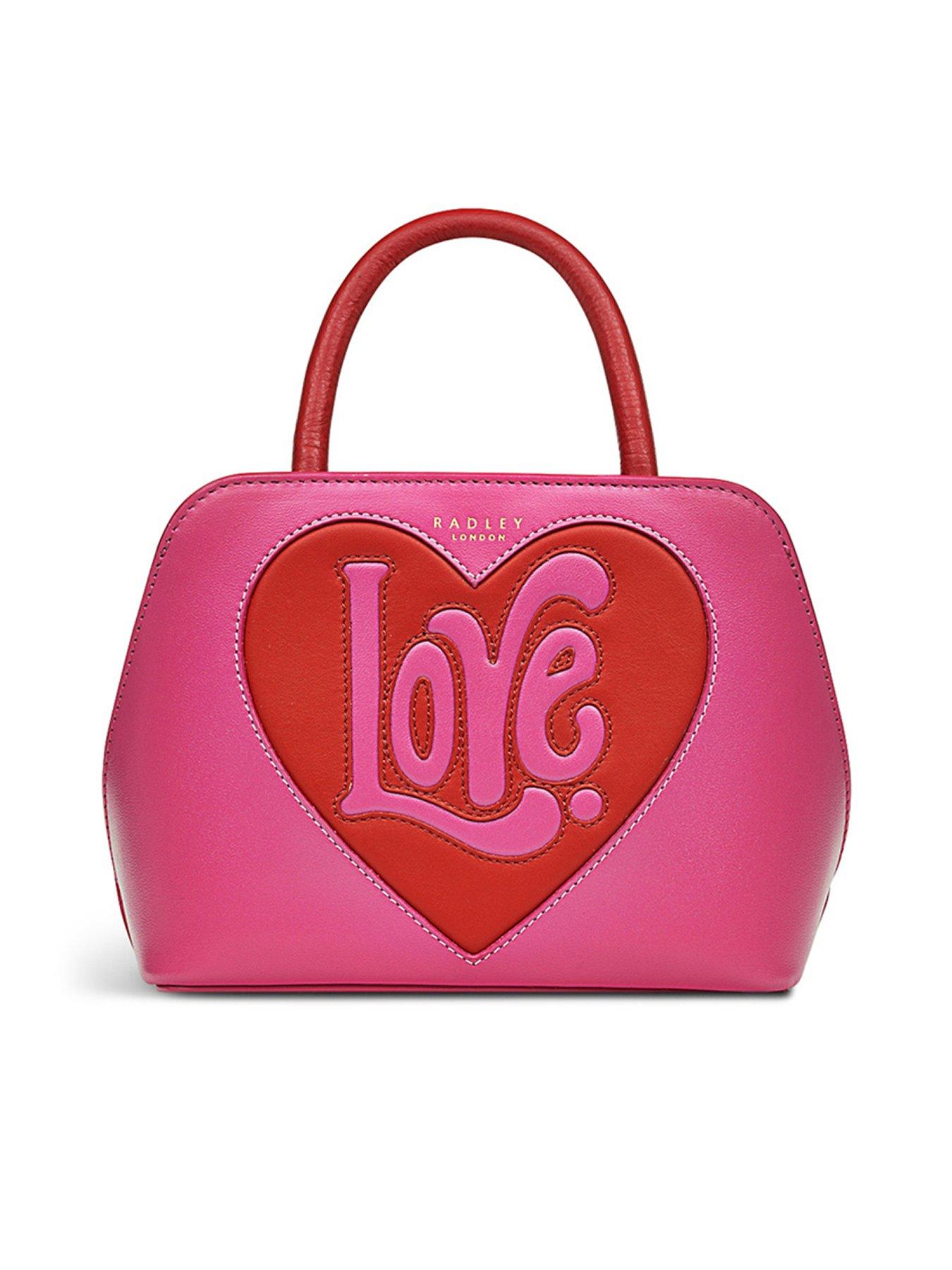 Radley Small Love Heart Ziptop Bag | very.co.uk