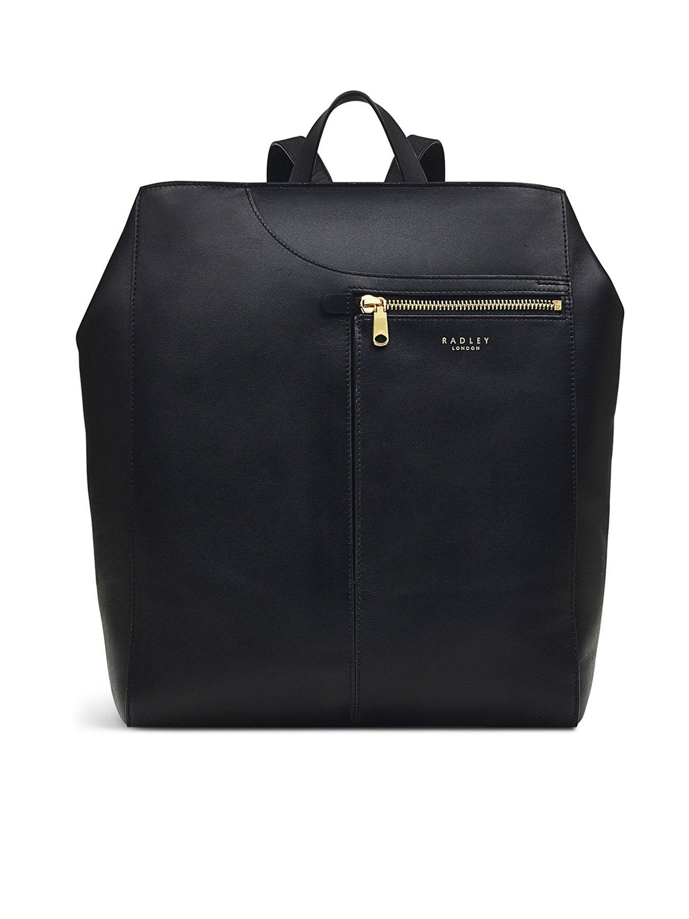 Radley black online backpack