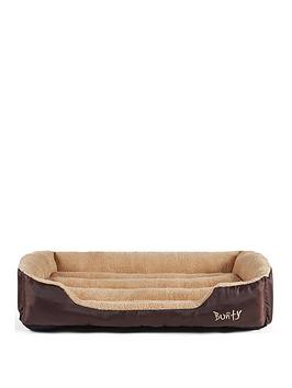 Product photograph of Bunty Deluxe Pet Bed Brown - Small from very.co.uk