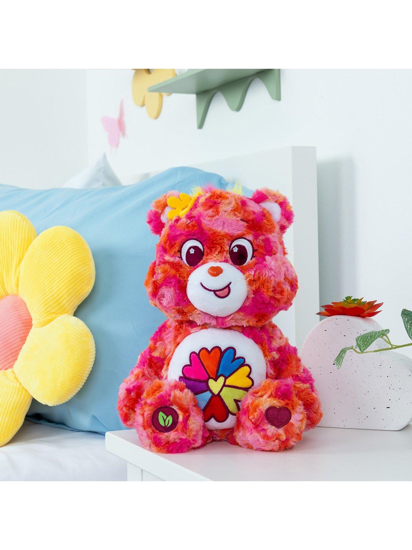 Care Bears Medium - Plush Flower Power Bear (35cm) | Very.co.uk