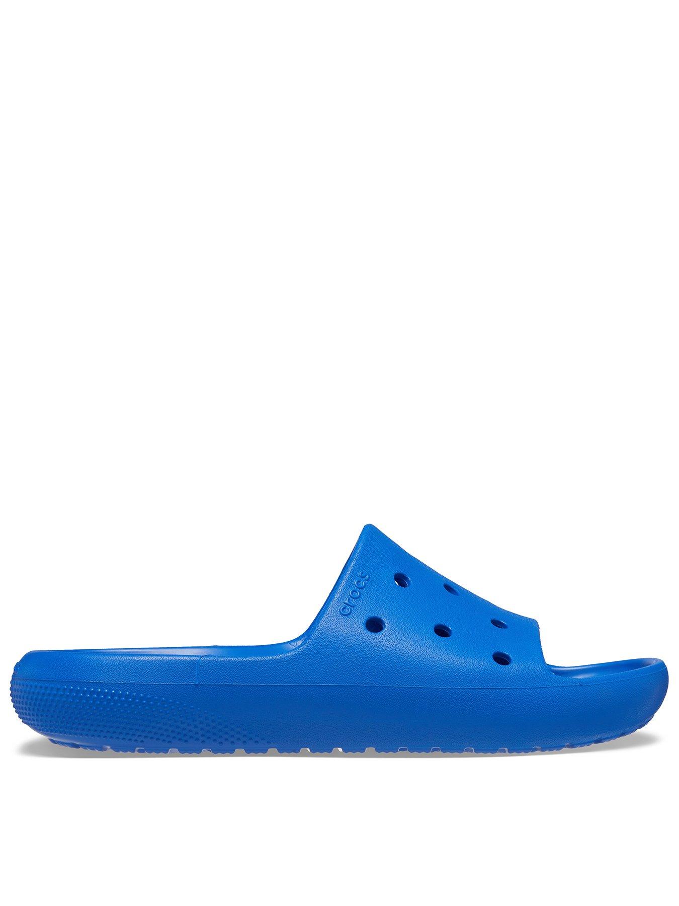 Crocs Men s Classic V2 Slide Blue Very