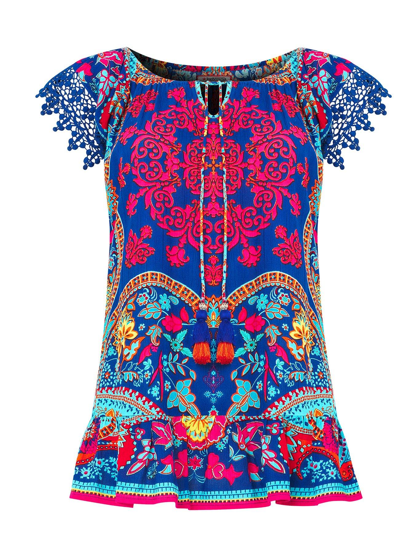 Joe Browns Boho Print Top Multi Uk