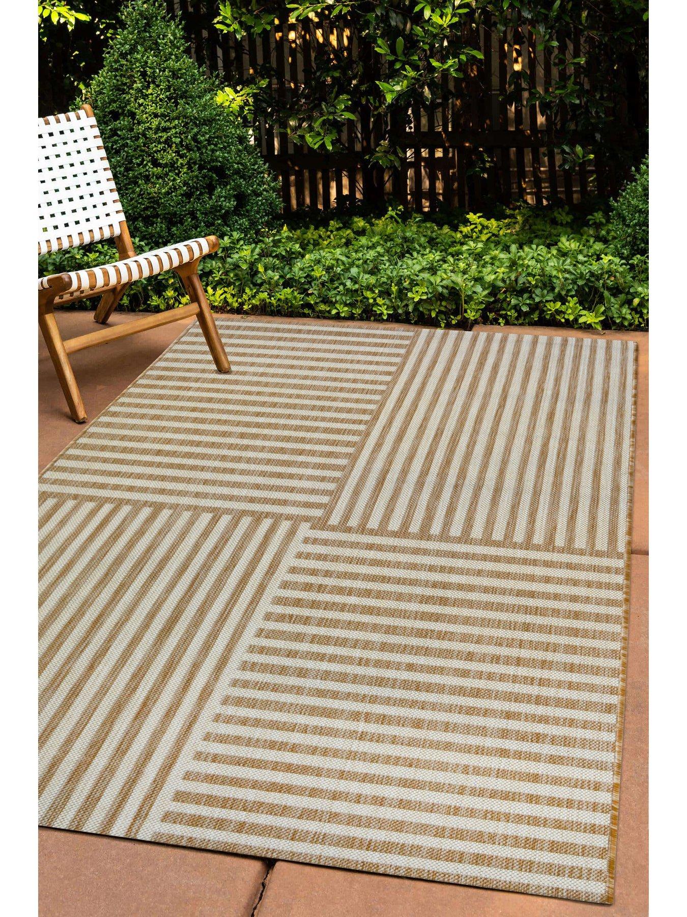 undefined Linear Indoor/Outdoor Flatweave Rug