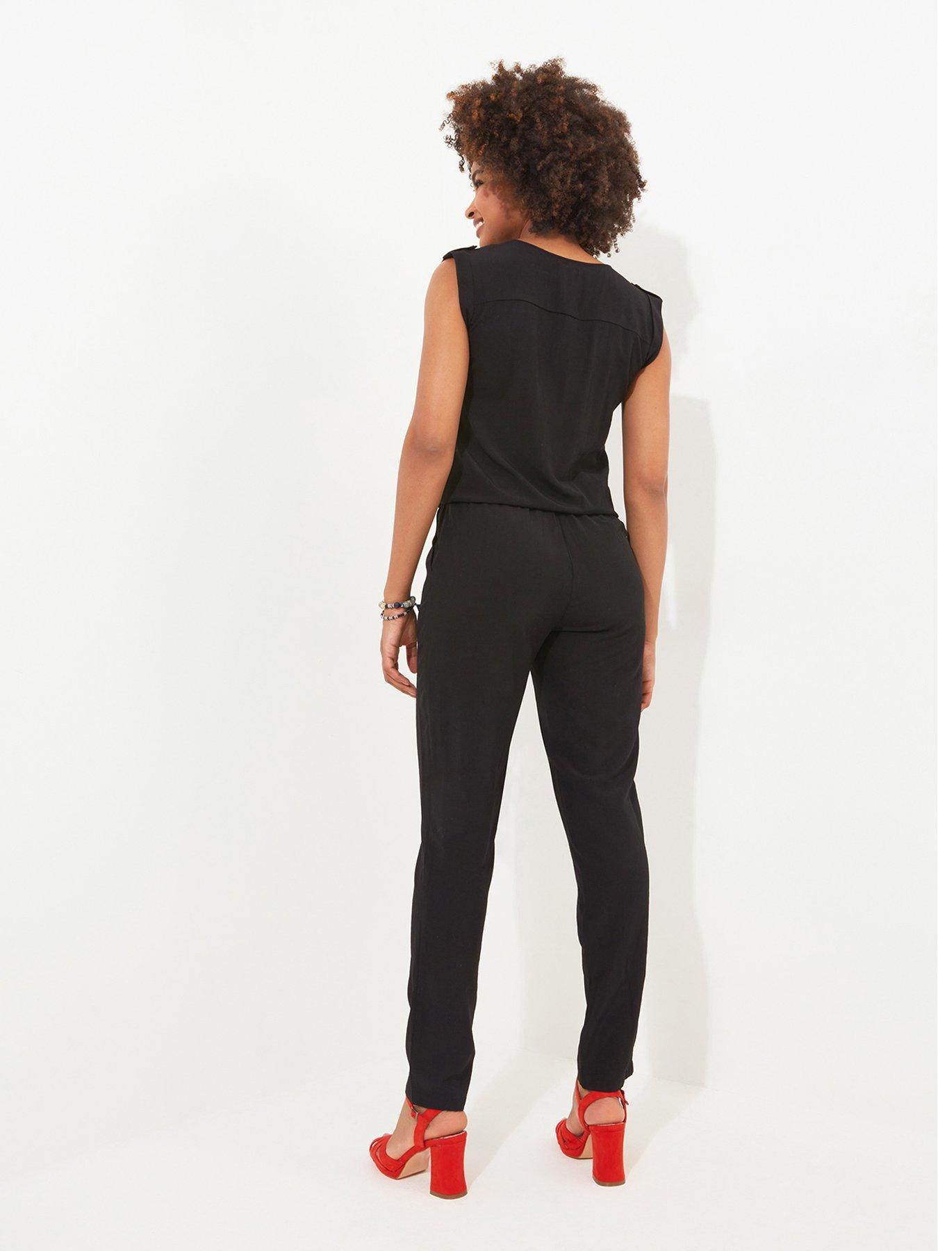 Image 2 of 6 of Joe Browns Zip Front Jumpsuit - Black