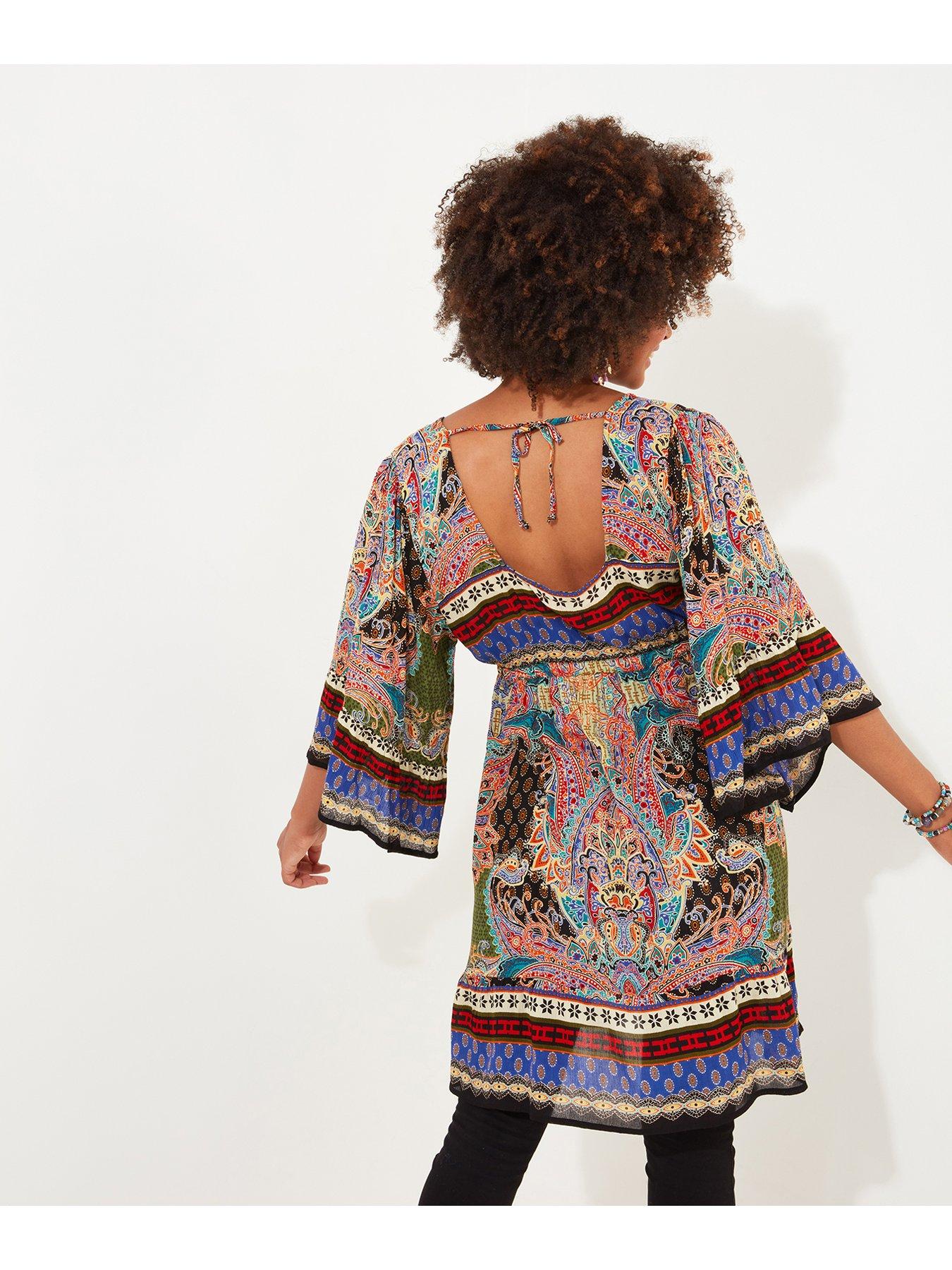 Boho tunic hotsell dress uk