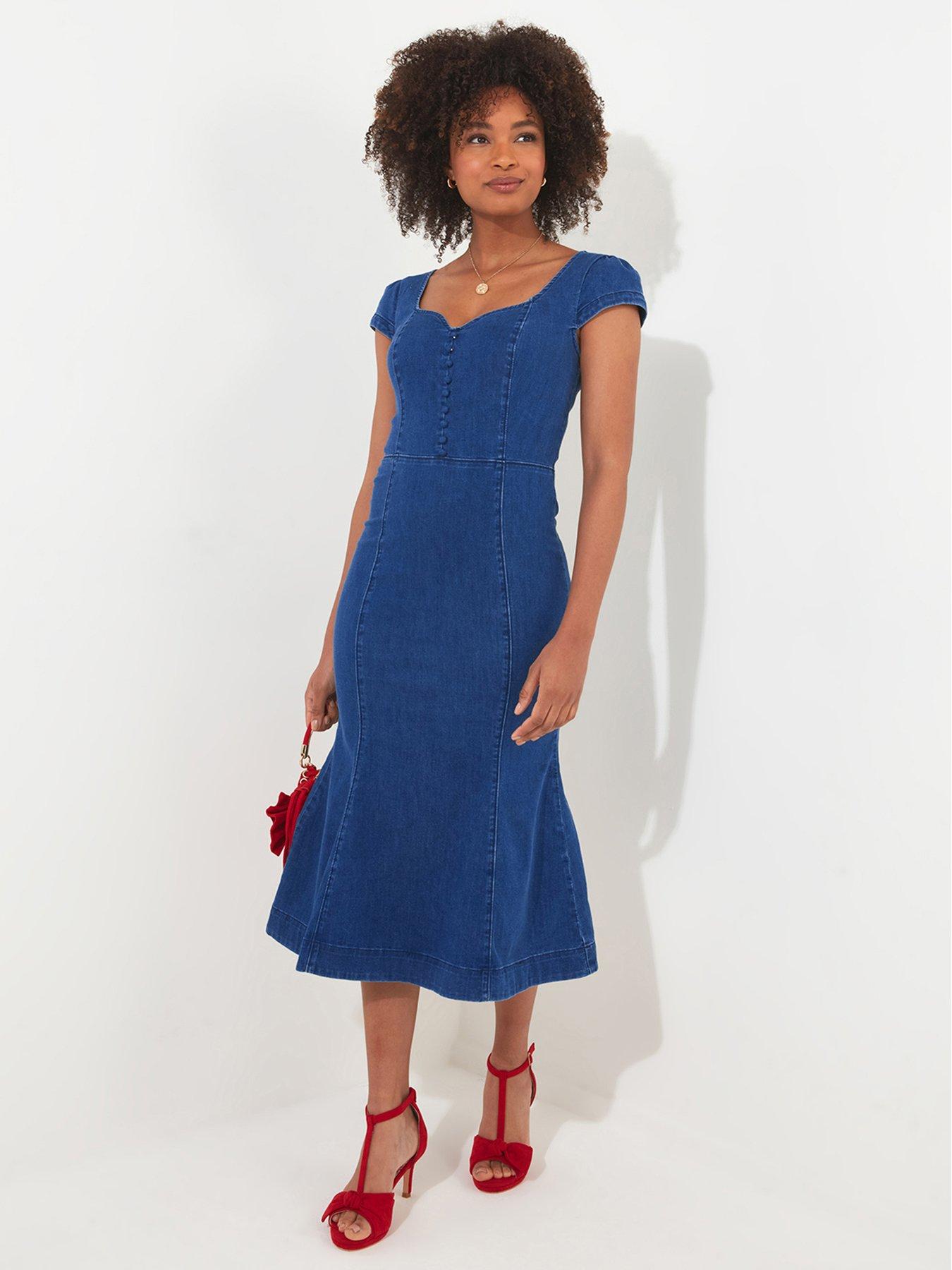 Joe Browns Marcie Denim Dress Blue very