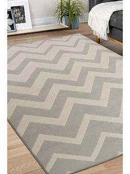 Product photograph of Very Home Chevron Maestro Rug from very.co.uk