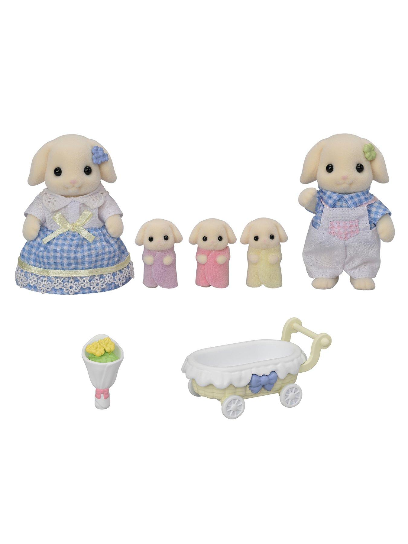 Image 2 of 5 of Sylvanian Families Flora Rabbit Family