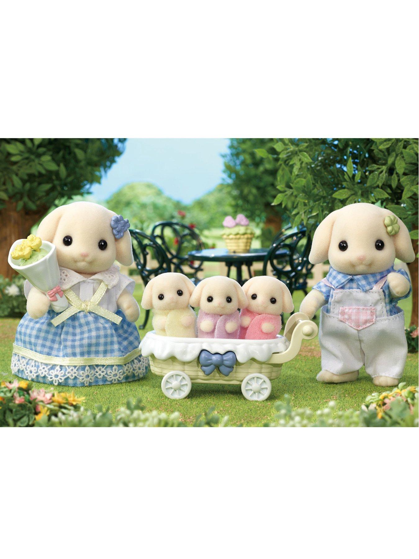Image 3 of 5 of Sylvanian Families Flora Rabbit Family